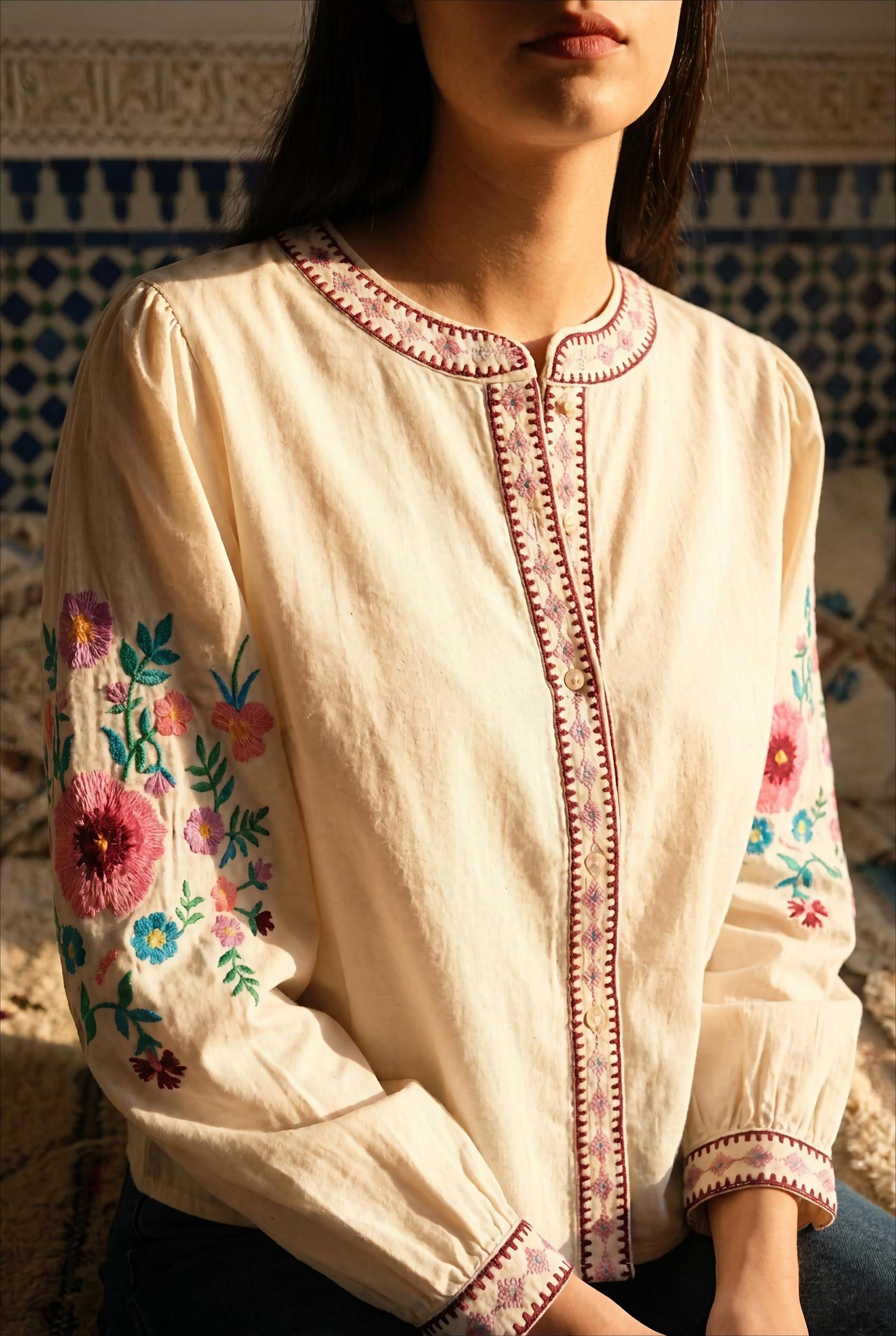 BLOUSE MYRTILLE - INSPIRATION STUDIO Top