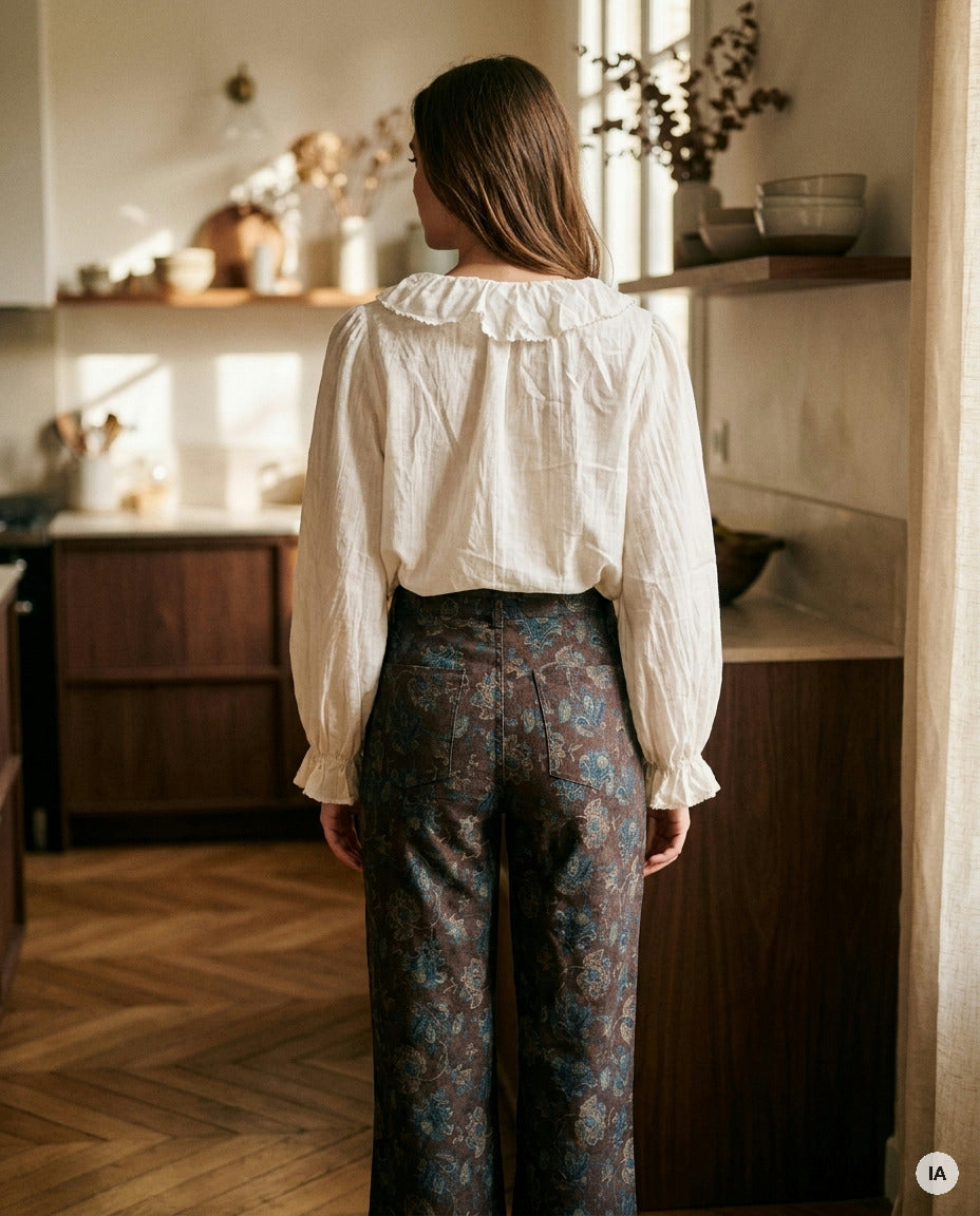 BLOUSE NALINE - YCOO Top — Image générée par IA