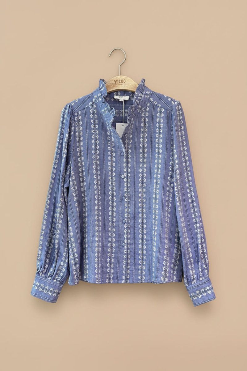 Blouse Penny BLEU - YCOO Top