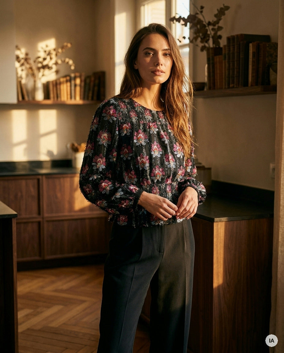 BLOUSE SALVINA - ANGE Top — Image générée par IA