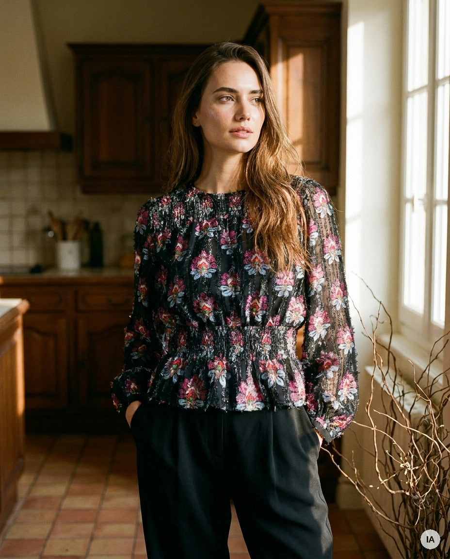 BLOUSE SALVINA - ANGE Top — Image générée par IA