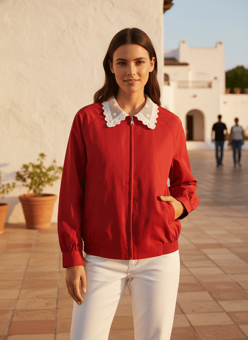 Bombers Josephine ROUGE - W STUDIO Veste