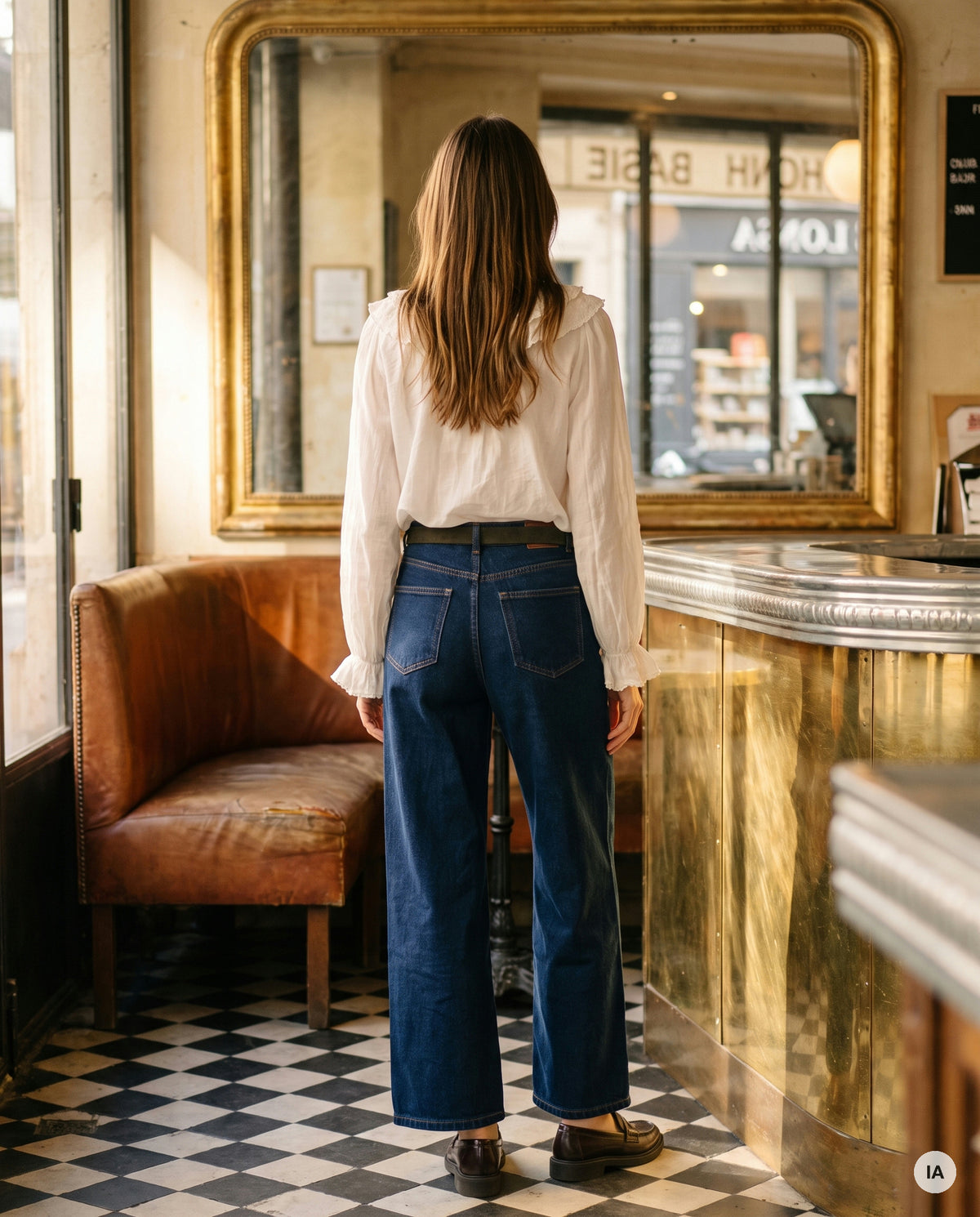 CEINTURE ANAIS KAKI - LA PETITE ETOILE Ceinture — Image générée par IA