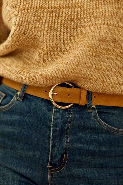 CEINTURE DIXON 15 - CAMEL - LA PETITE ETOILE CEINTURE