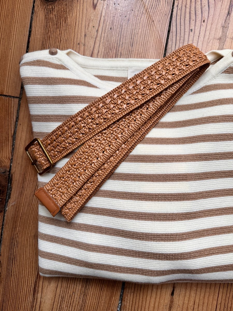 Ceinture Pastille CAMEL - GRACE ET MILA Ceinture