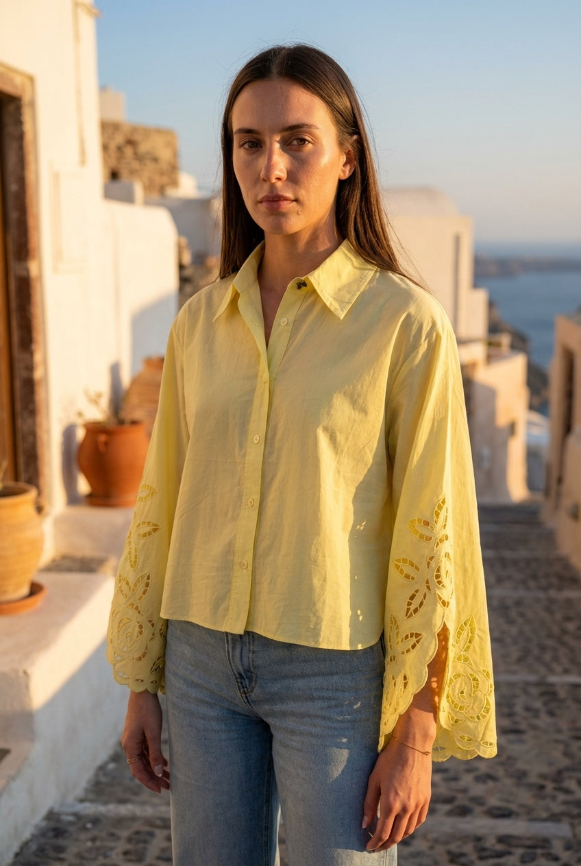 CHEMIE AVA JAUNE - CASBAH LOVE Top
