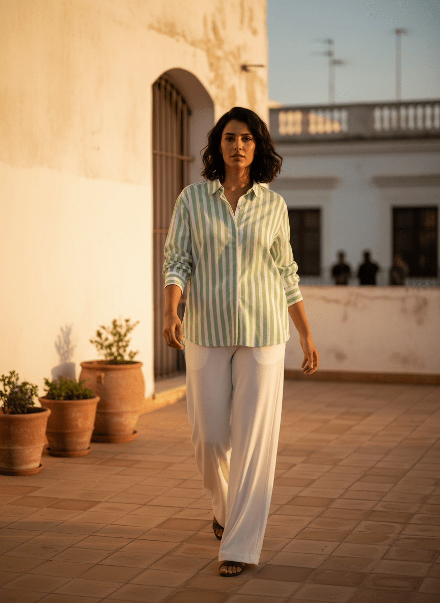 Chemise Alinne MENTHE - W STUDIO Top