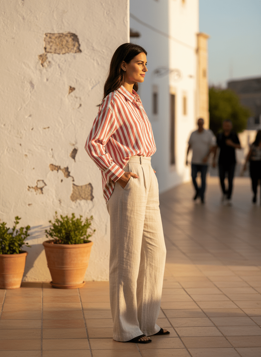 Chemise Alinne TERRACOTA - W STUDIO Top