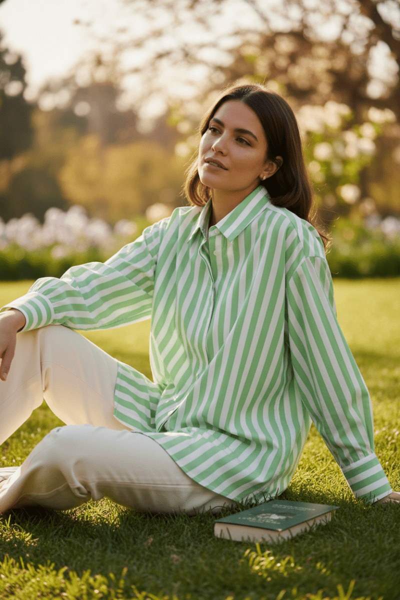 Chemise Alinne MENTHE - W STUDIO Top