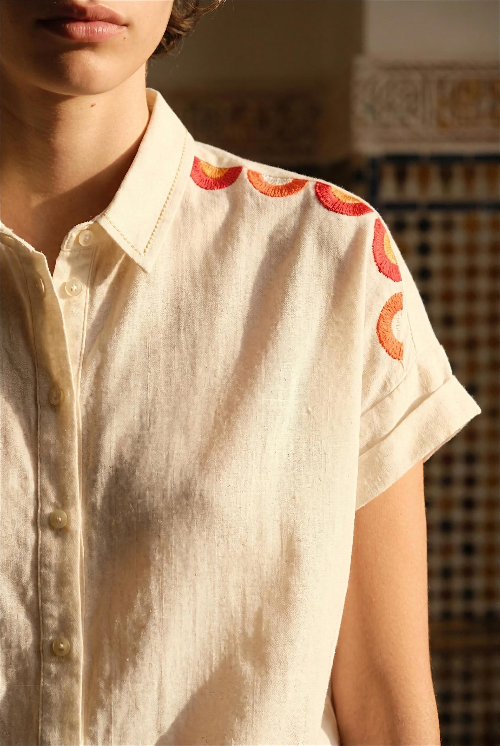 CHEMISE CALICE - ORFEO TOP