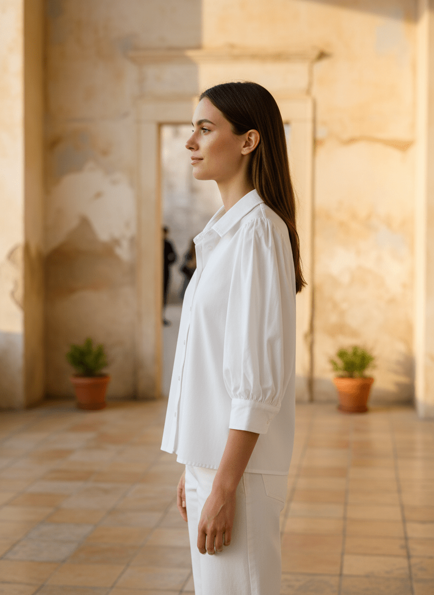 Chemise Cinthya ECRU - YCOO Top