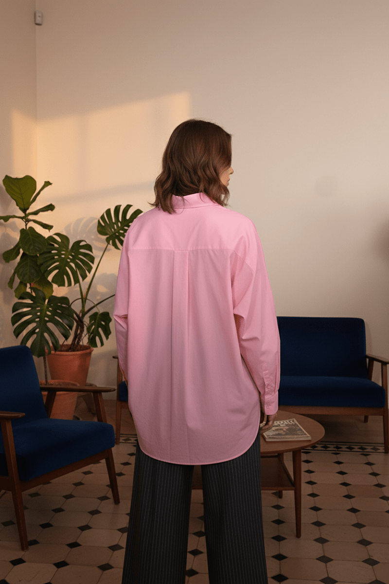CHEMISE HATCHI Rose - ORFEO Top