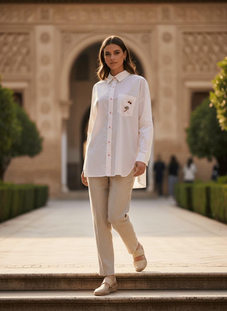 Chemise Marcelle ROSE - W STUDIO Top