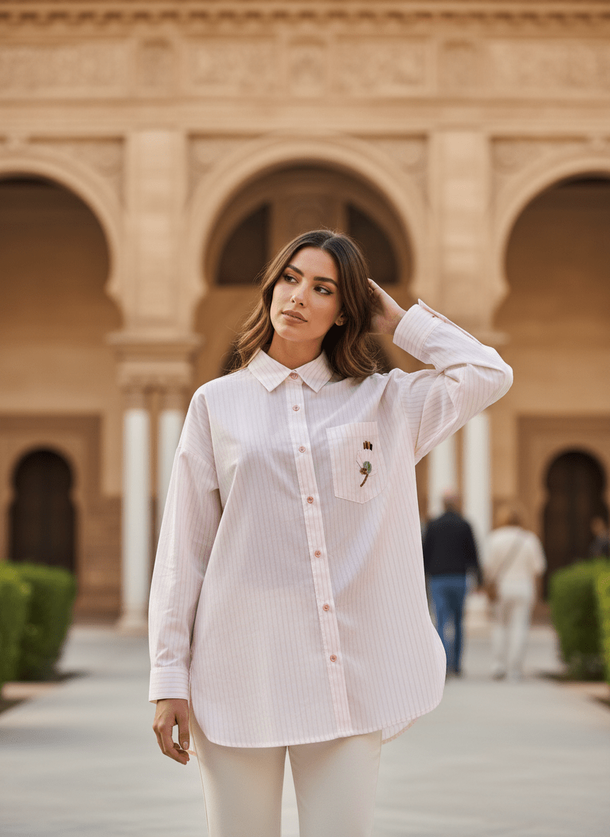 Chemise Marcelle ROSE - W STUDIO Top