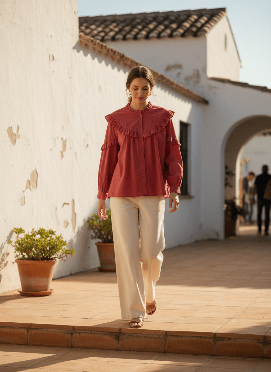 Chemise Nadja ROSE - W STUDIO Top