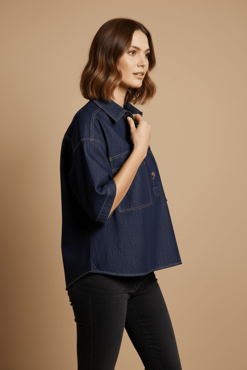 Chemise Thais JEANS - YCOO Top