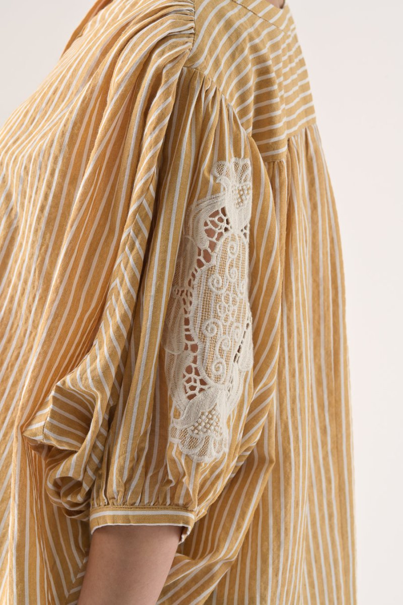 CHEMISIER ADRIAN AMBRE - ORFEO TOP