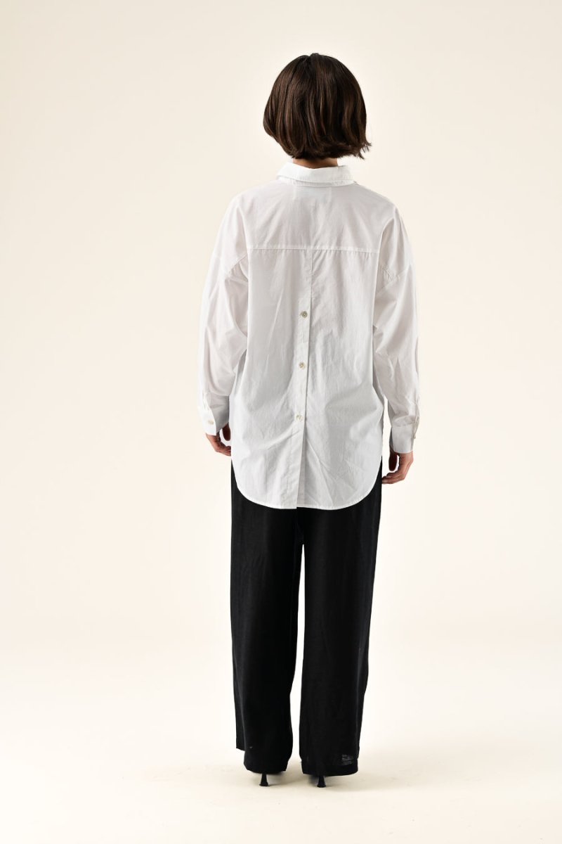 CHEMISIER LOLA BLANC - ORFEO TOP
