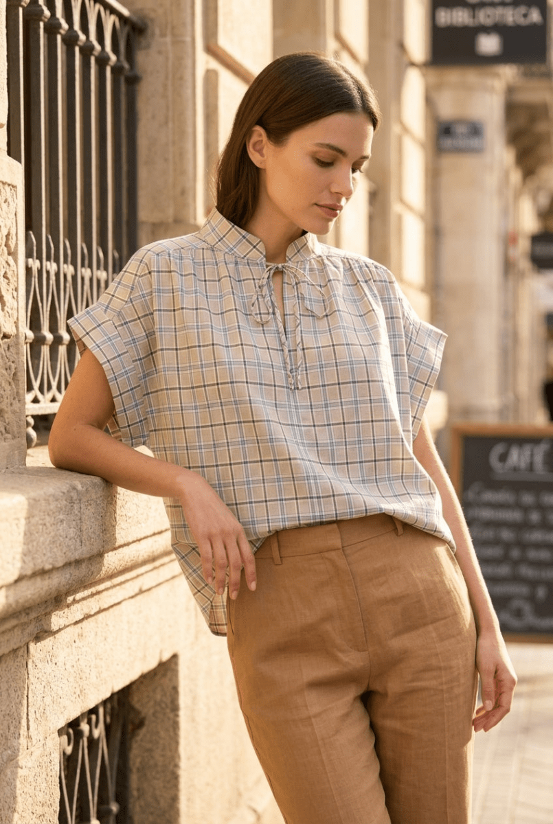 CHEMISIER SOON AMANDE - RUE MAZARINE TOP