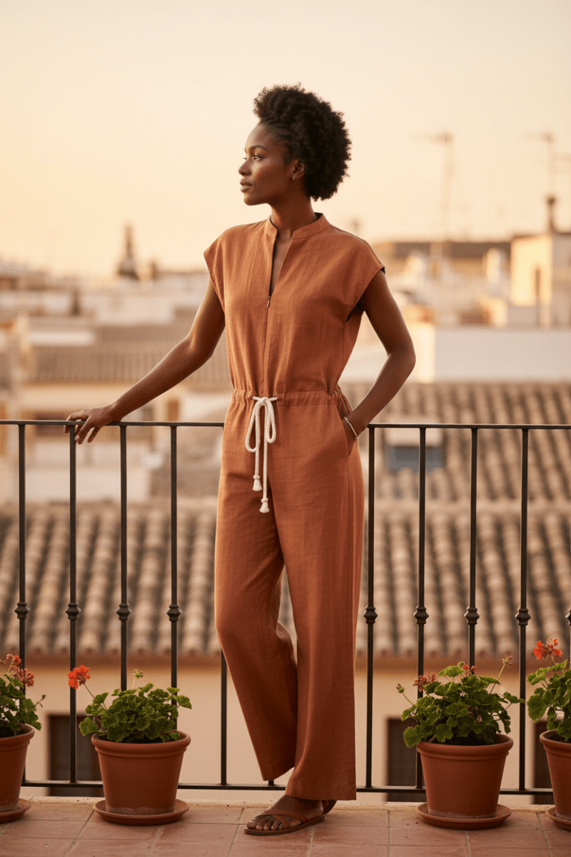 COMBI EBONY NOISETTE - RUE MAZARINE Combinaison