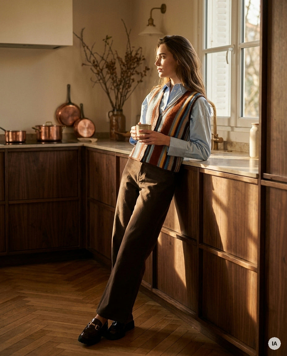 GILET MARIANNA - CASBAH LOVE Gilet — Image générée par IA
