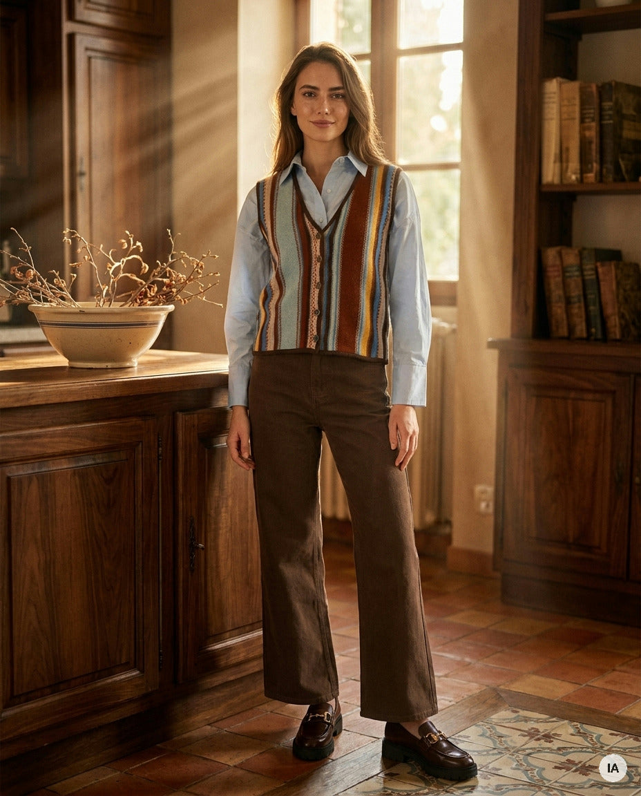 GILET MARIANNA - CASBAH LOVE Gilet — Image générée par IA