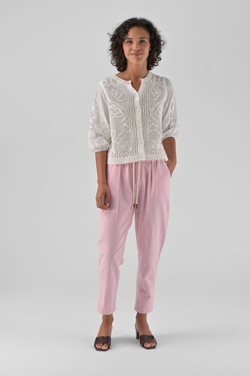 GILET MILA ECRU - ORFEO GILET