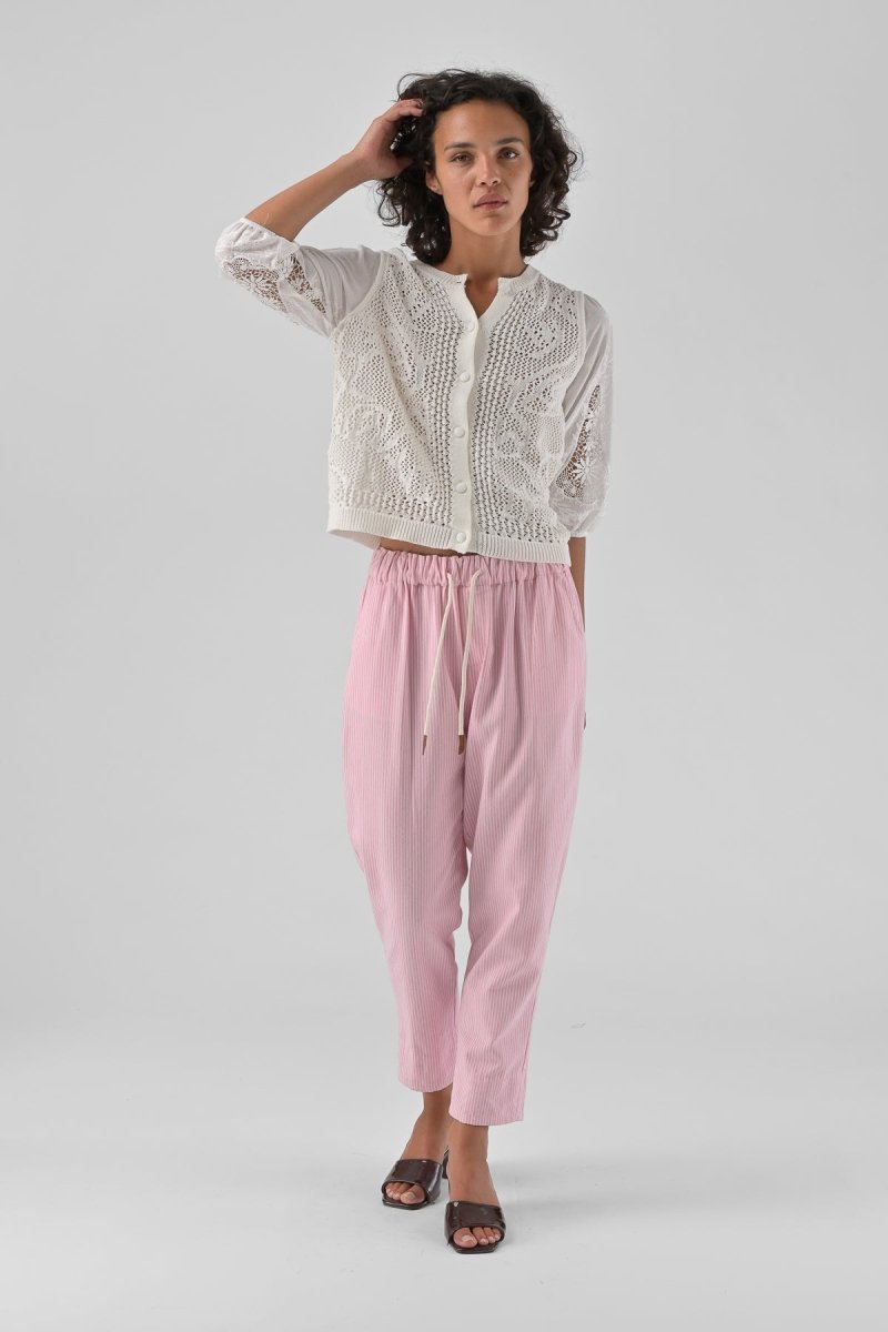 GILET MILA ECRU - ORFEO GILET