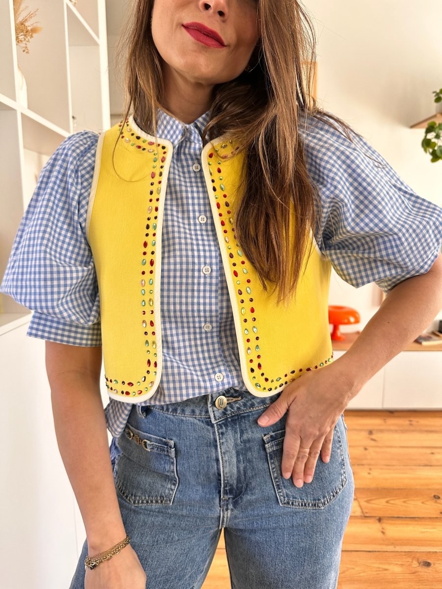Gilet Victoire ROSE - ADORE Gilet
