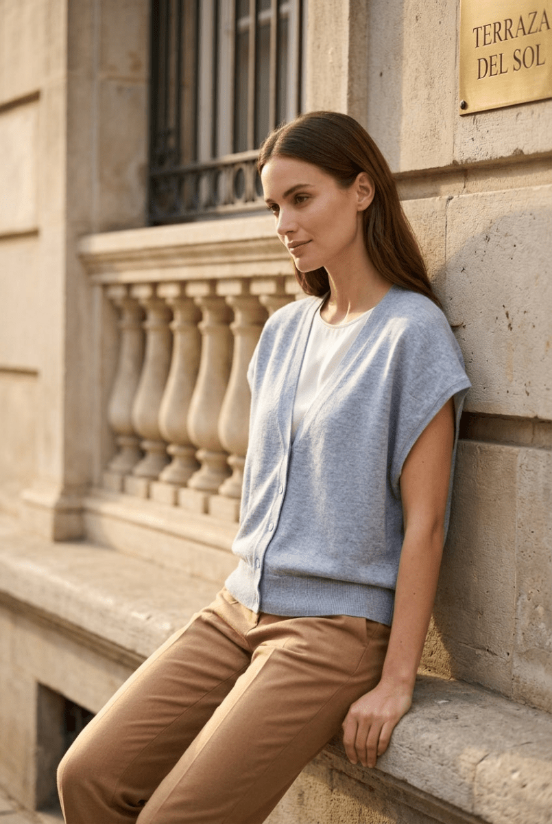 GILET YOUTH CHAMBRAY - RUE MAZARINE GILET