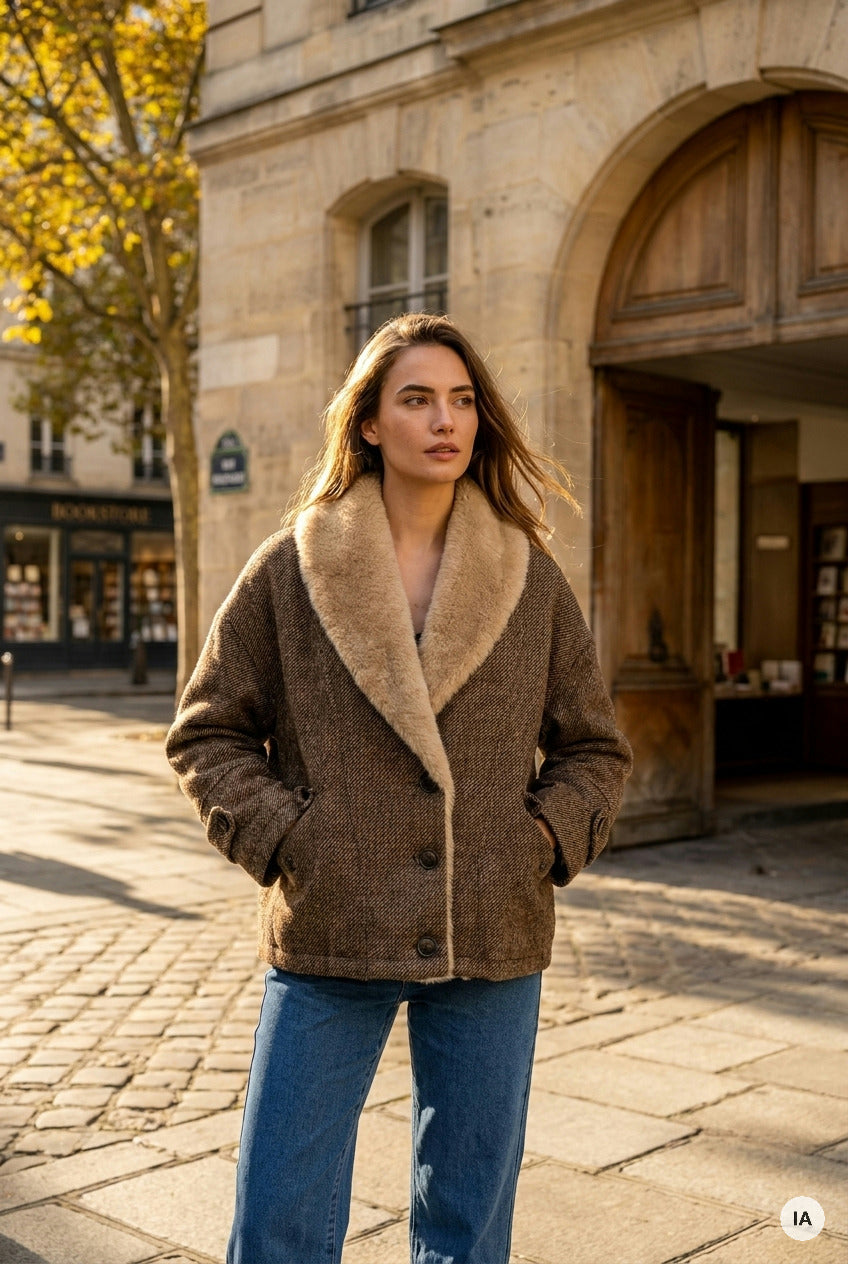 JAKE MANTEAU61033300 - SEEUSOON COAT — Image générée par IA
