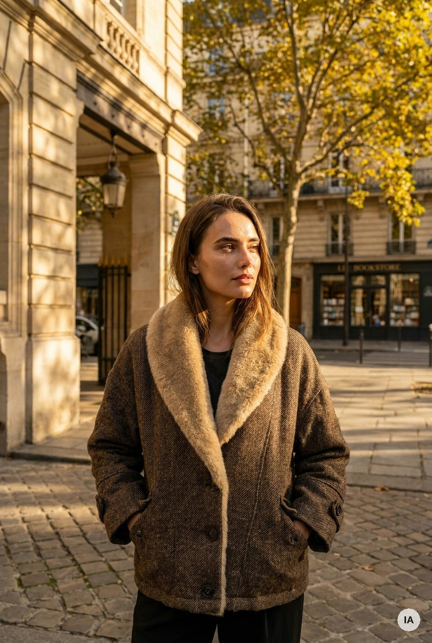 JAKE MANTEAU61033300 - SEEUSOON COAT — Image générée par IA