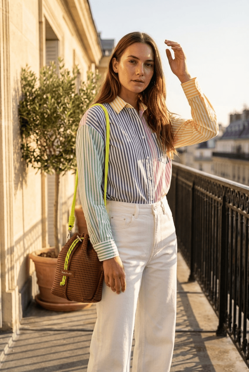 JEAN ATLANTA BEIGE - LA PETITE ETOILE Pantalon