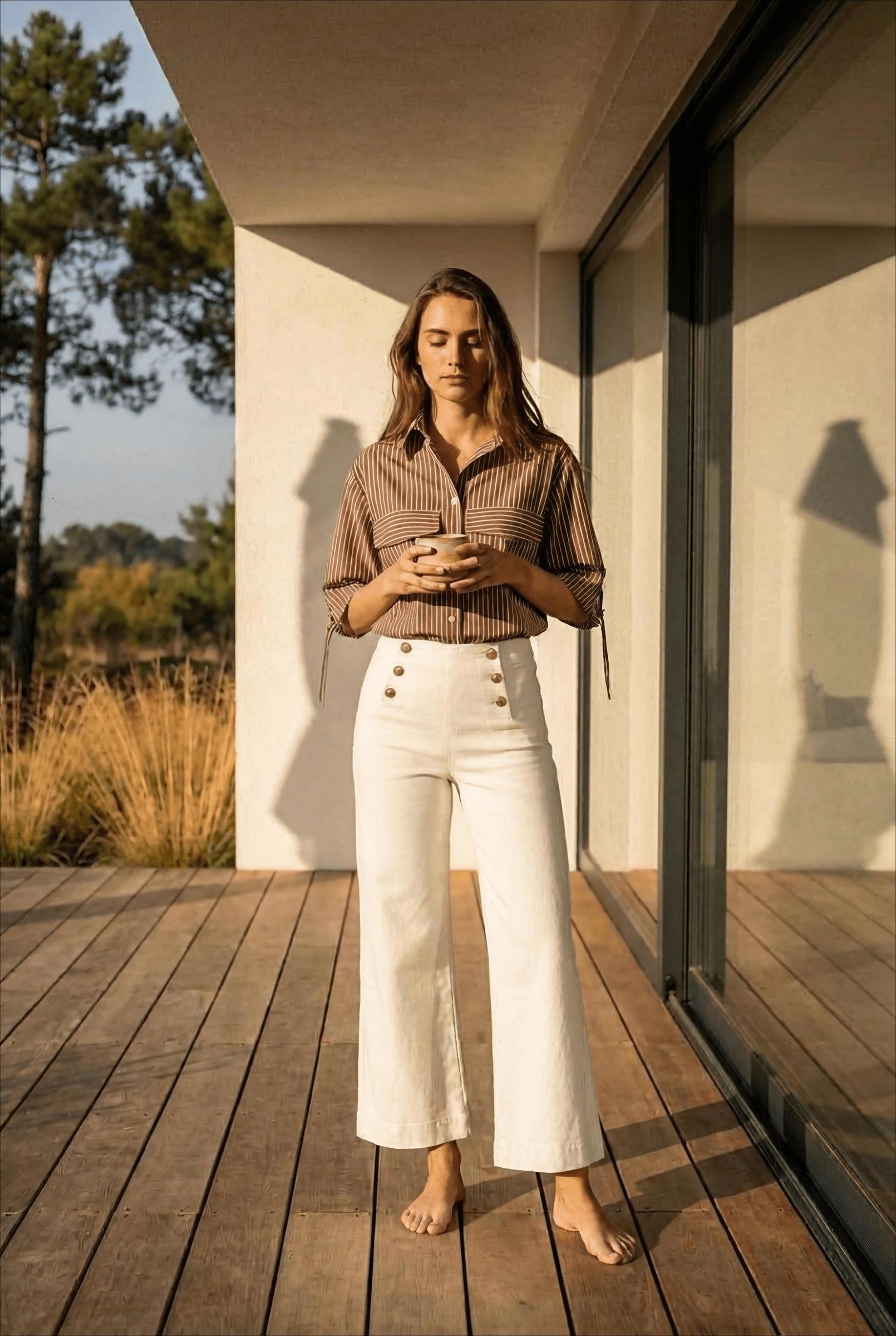 Pantalon BLANC