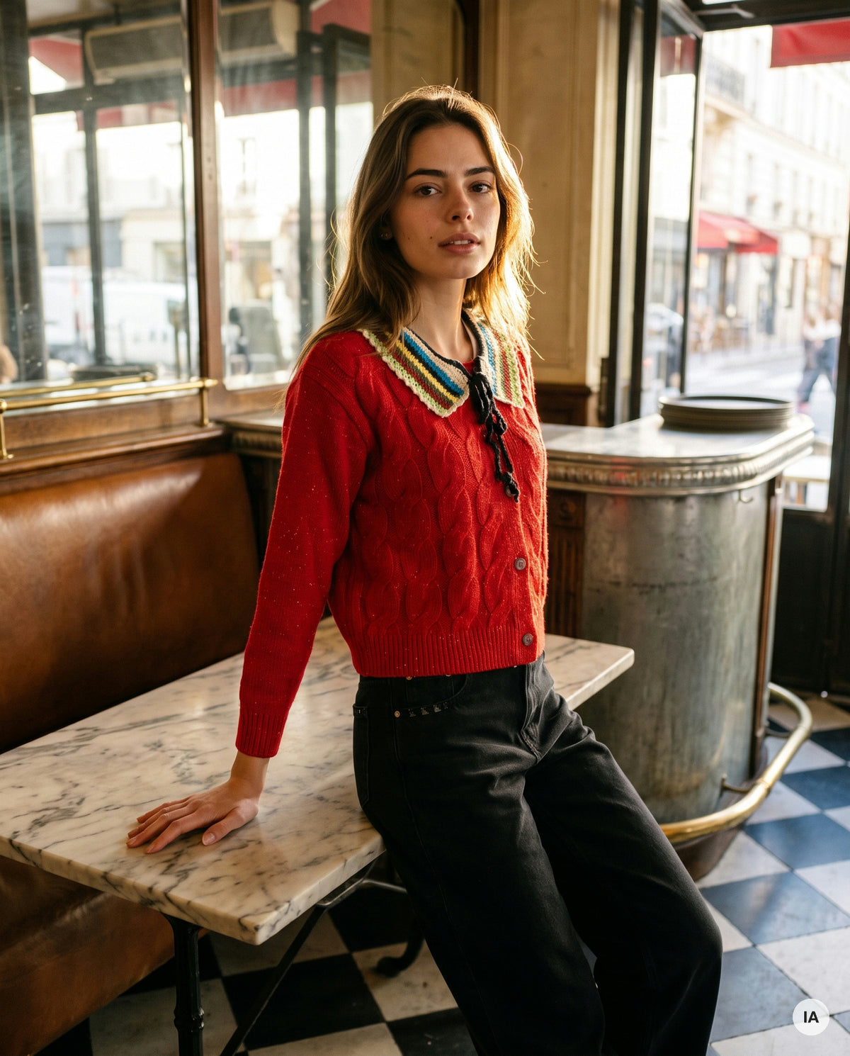 JEANS GRAYSON JEAN NOIR - ORFEO Jeans — Image générée par IA