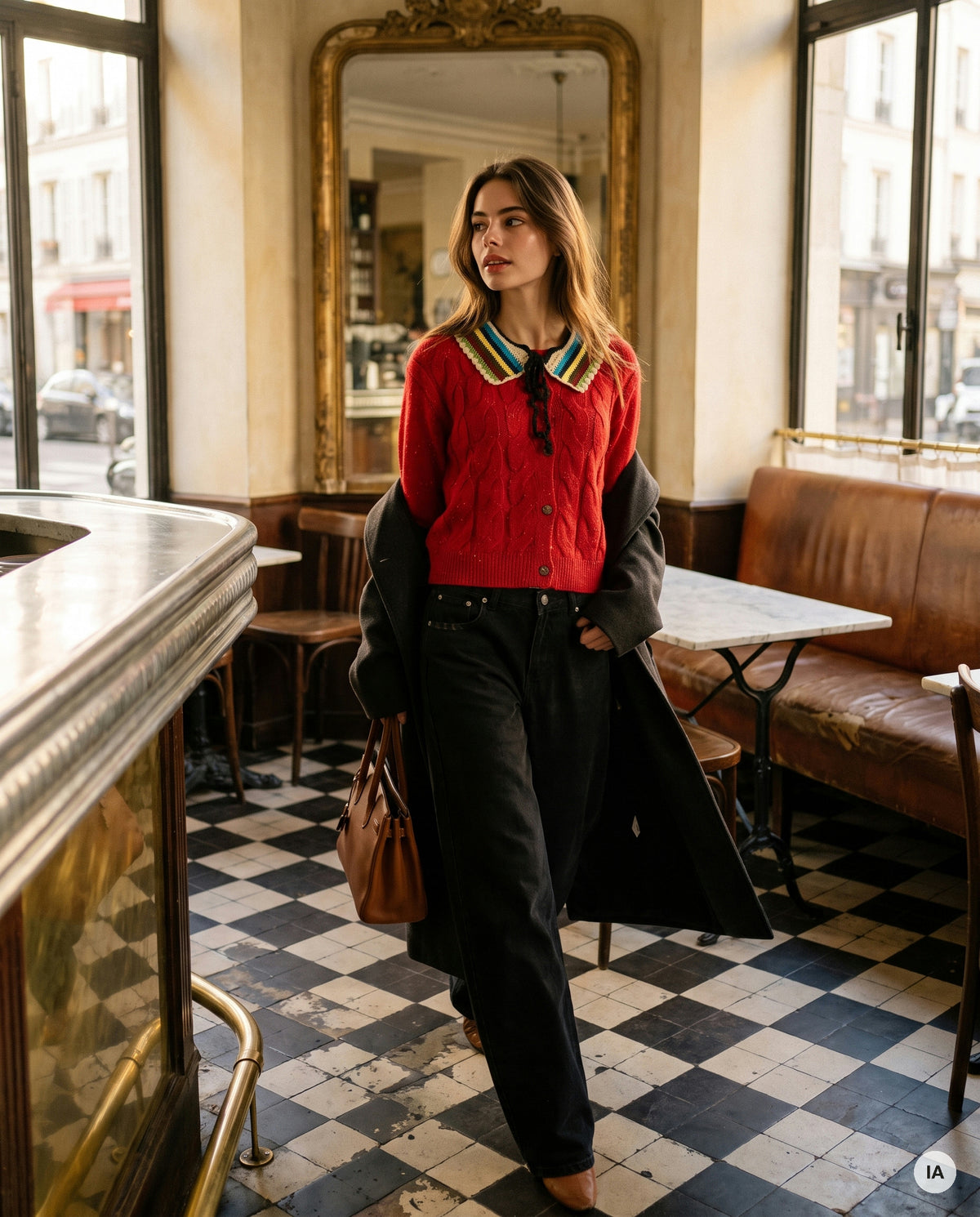 JEANS GRAYSON JEAN NOIR - ORFEO Jeans — Image générée par IA