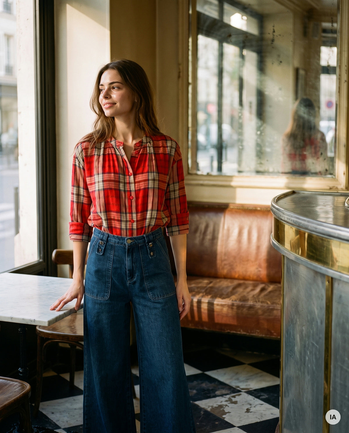 JEANS IRENE BRUT - ORFEO Jeans — Image générée par IA