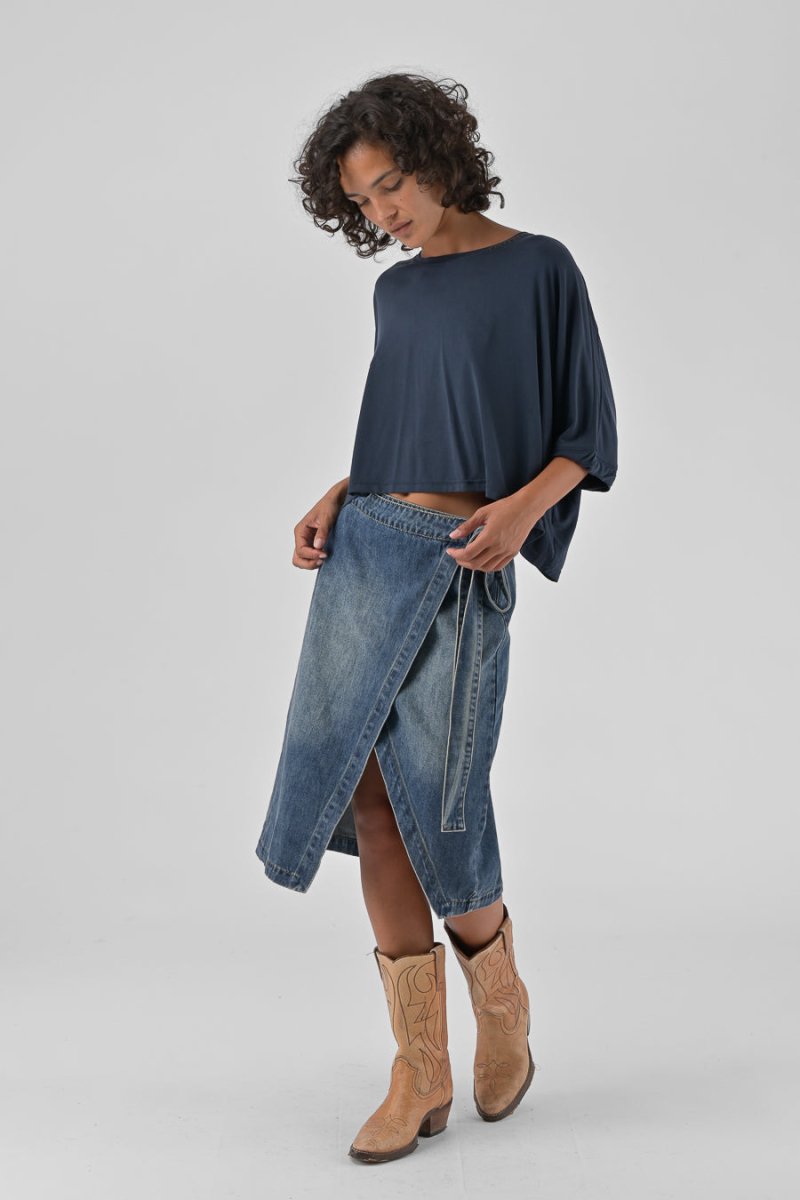 JUPE NAHEE DENIM - ORFEO JUPE