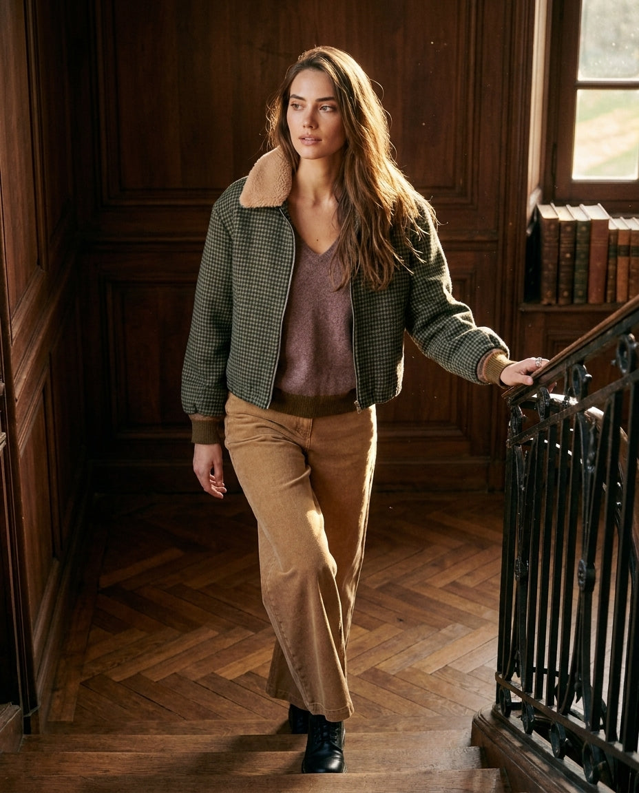 PANTALON AQUA BEIGE - MINUIT DOUZE PANTALON
