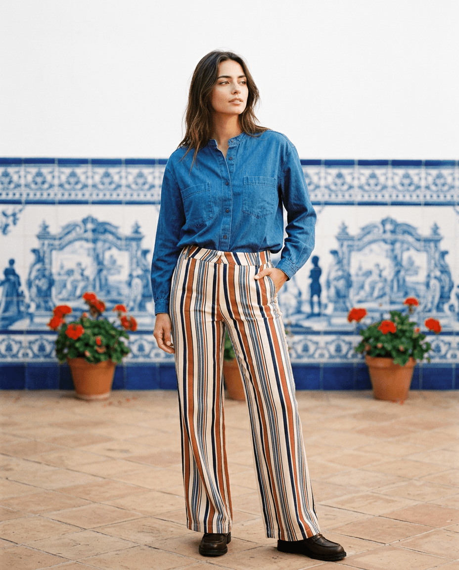 Pantalon Boris ROUILLE - CHARLIOR Pantalon