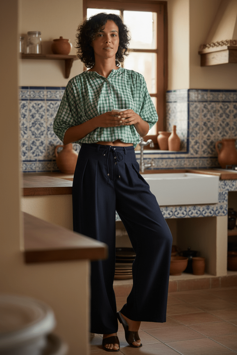 PANTALON CHARLIE Navy - ORFEO Pantalon