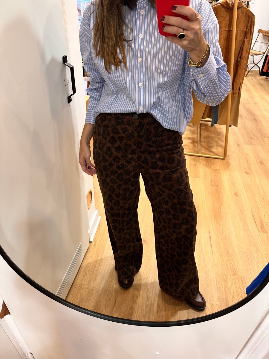 Pantalon Fred MARRON - THE KORNER Pantalon