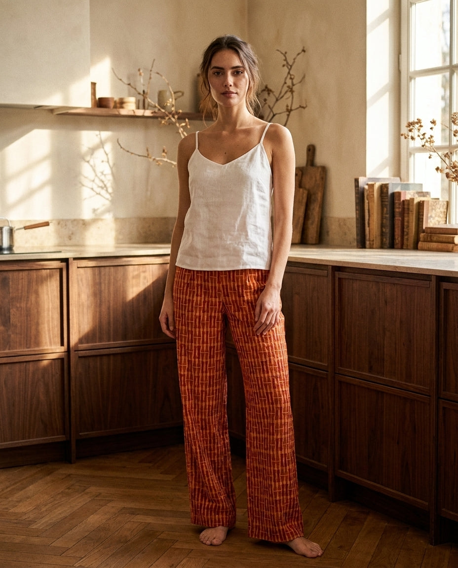 PANTALON JOEL CAMEL - RUE DES ABBESSES Pantalon