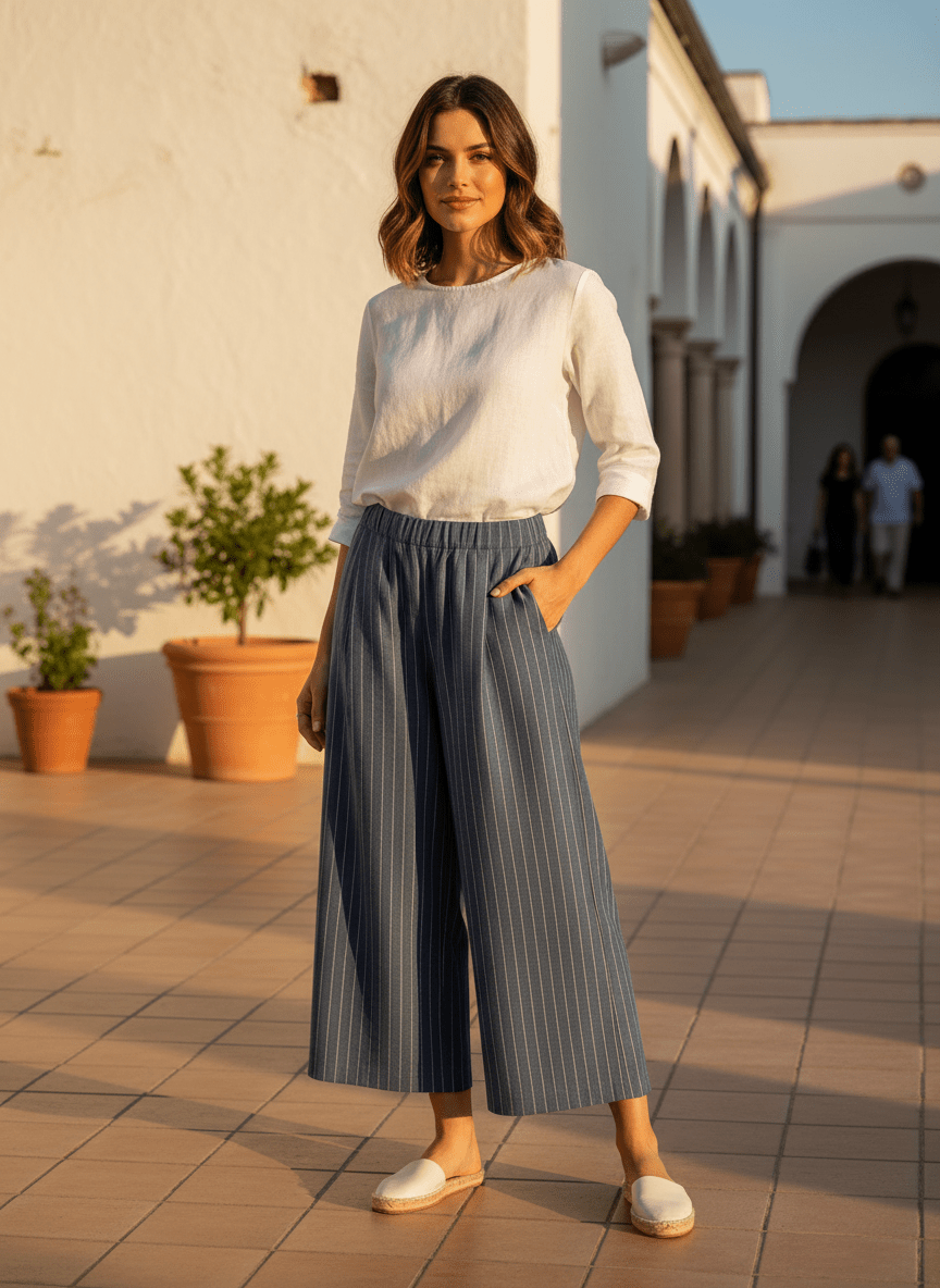 Pantalon Lennon BLEU - W STUDIO Pantalon