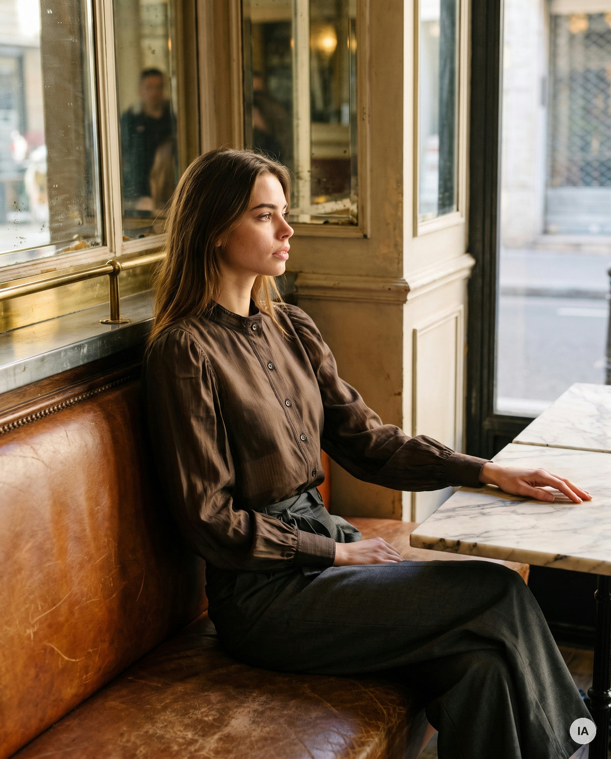 PANTALON MYRIAM GRIS - ADORE Pantalon — Image générée par IA