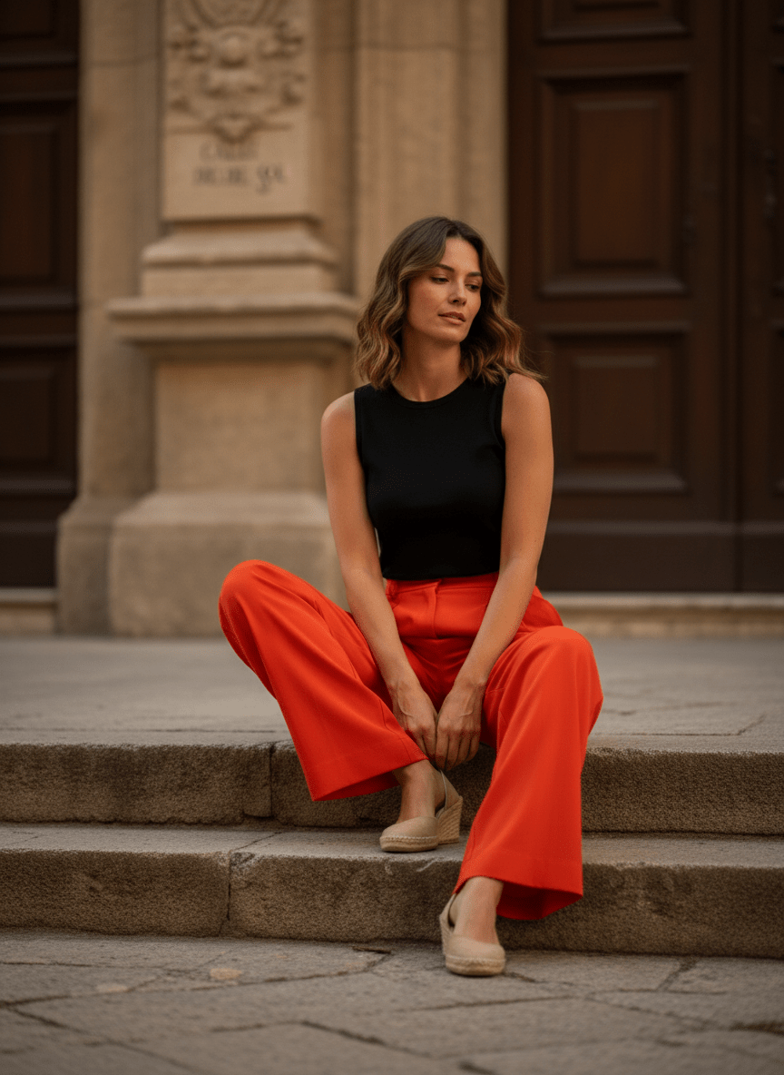 Pantalon Pepy CORAIL - ANGE Pantalon