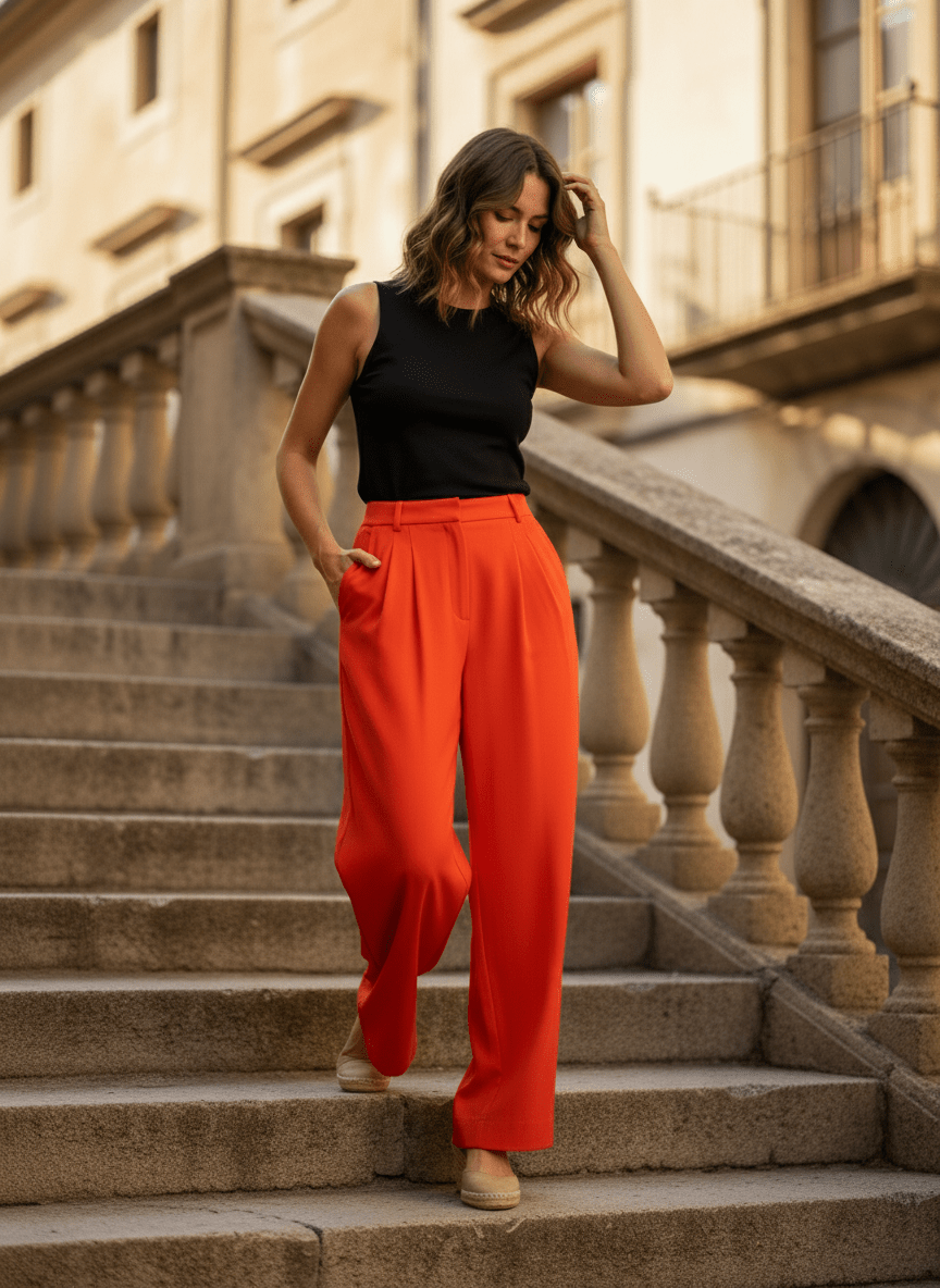 Pantalon Pepy CORAIL - ANGE Pantalon