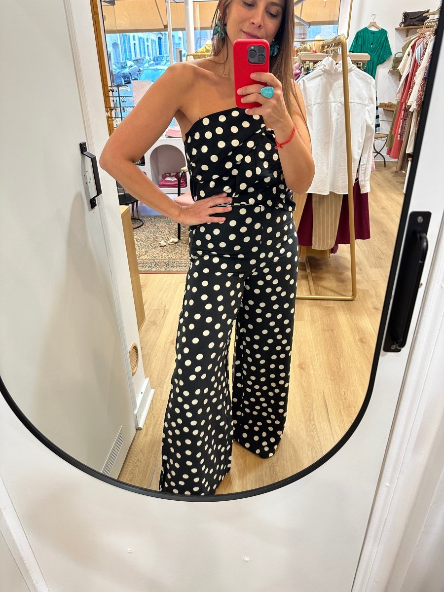 Pantalon Polka NOIR - WILD PONY Pantalon