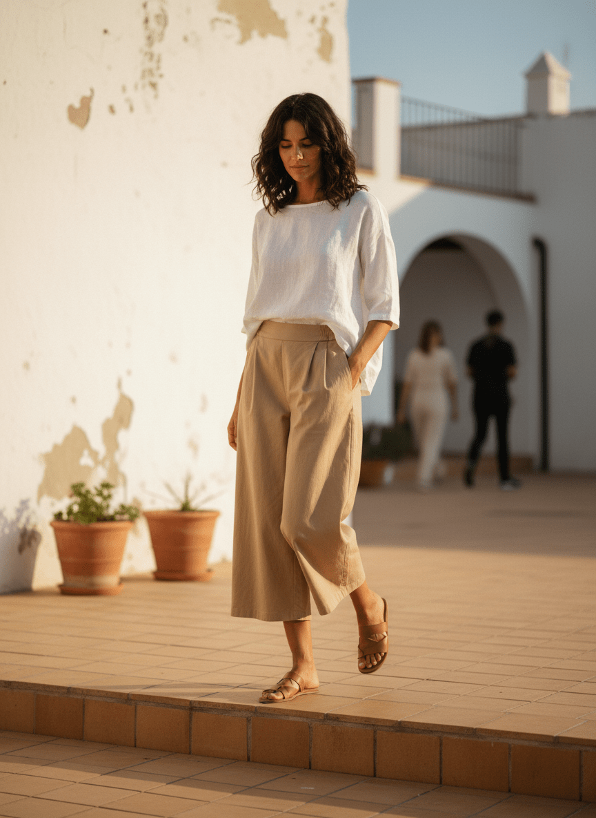 Pantalon Roma Beige - W STUDIO Pantalon