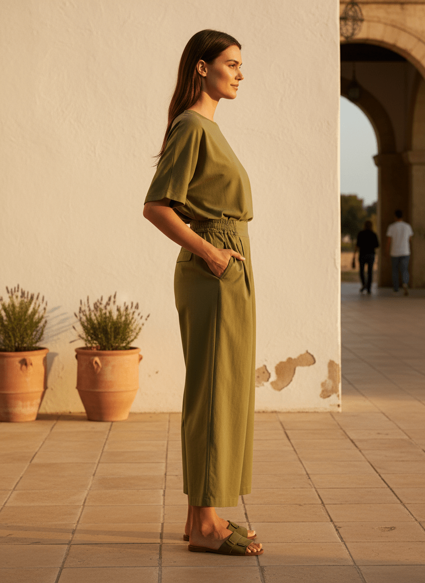 Pantalon Roma Beige - W STUDIO Pantalon